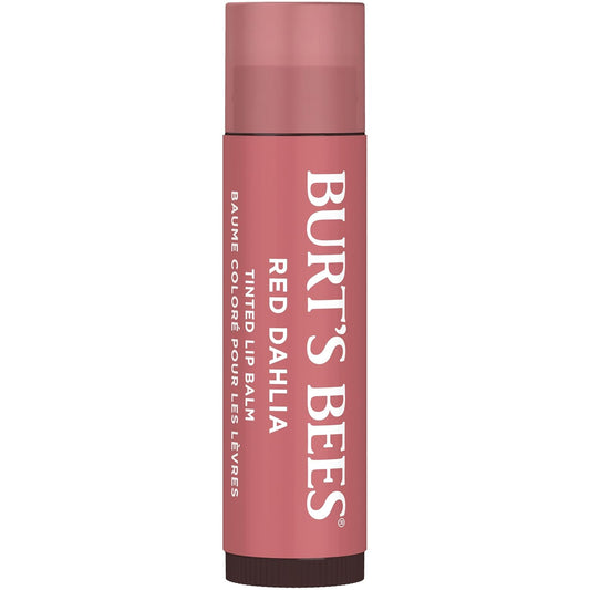 Burt's_Bees_Lip_Tint_Balm_with_Long_Lasting_2_in_1_Duo_Tinted_Balm_Formula,_Color_Infused_with_Deeply_Hydrating_Shea_Butter_for_a_Natural_Looking_Buildable_Finish,_Fiery_Red_Dahlia_(2-Pack)