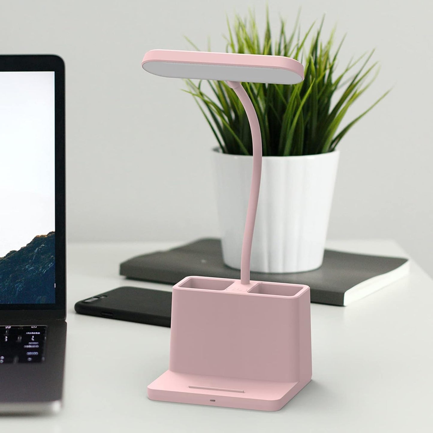 AXX_Cute_Desk_Lamp,_Pink_Table_Light_for_Women,_Teen_Girls,_Adjustable_LED,_Small,_Rechargeable,_Battery_Operated,_Touch_Control,_Gooseneck,_Home_Office_Accessories,_College_Dorm_Essentials