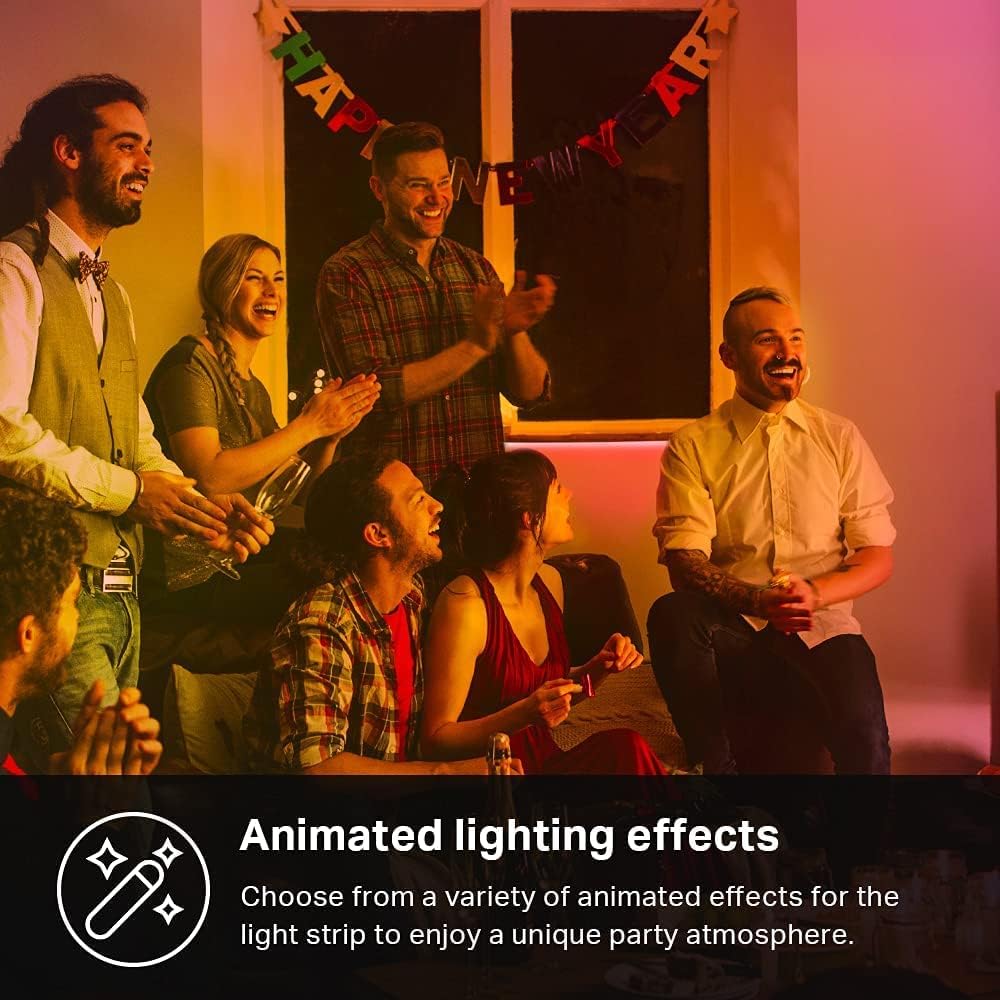 Kasa_Smart_LED_Light_Strip,_50_Color_Zones_RGBIC,_16.4ft_Wi-Fi_LED_Strip_Works_w/_Alexa,_Google_Home_&_SmartThings,_High_Brightness,_16M_Colors,_PU_Coating,_Trimmable,_2_Yr_Warranty_(KL420L5)