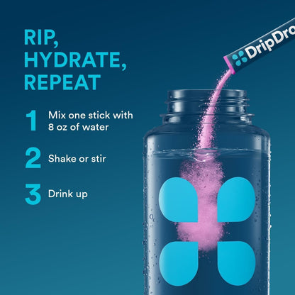 DripDrop_Hydration_Packets_-_Bold_Variety_Pack_-_Single_Serve_Electrolytes_Powder_Drink_Mix_-_Watermelon,_Berry,_Lemon,_Orange_-_Non-GMO,_Gluten_Free,_Vegan_-_16_Sticks