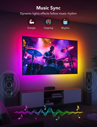 Govee_TV_LED_Backlight_Strip,_RGBIC_Smart_LED_Backlight_for_40-50inch_TVs,_Music_Sync,_Wi-Fi_Bluetooth_&_App_Control,_Works_with_Alexa_&_Google_Assistant,_77_Scene_Modes,_Adapter