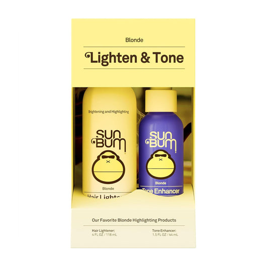 Sun_Bum_Lighten_and_Tone_Travel_Kit_-_Blonde_Hair_Lightener_and_Tone_Enhancer_-_Enhances_Hair_Color_and_Shine_while_Neutralizing_Brassy_Tones_-_UV_Protecting_-_Vegan_and_Cruelty_Free_(4_oz,_1.5_fl_oz)