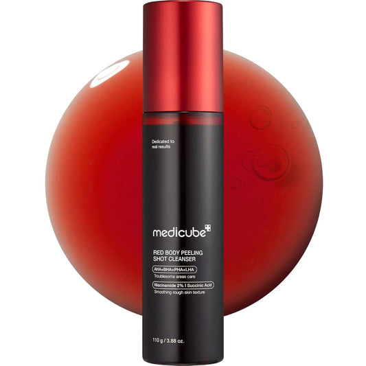 medicube_Red_Body_Peeling_Shot,_AHA_+_BHA_Exfoliating_Body_Spray_for_Summer-Ready_Smooth_Skin,_Treats_Strawberry_Skin,_Bumps_&_Breakouts,_3.88_oz