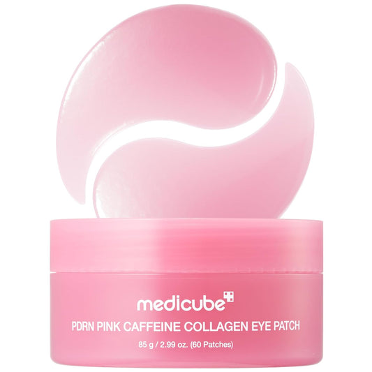 medicube_PDRN_Caffeine_Collagen_Eye_Patch_|_Gel_Eye_Patches_for_the_appearance_of_Dark_Circles,_Undereye_Bags_|_Firming,_Age-Defying_Care_with_Retinol,_Collagen_|_Korean_Skincare_|_30_Pairs
