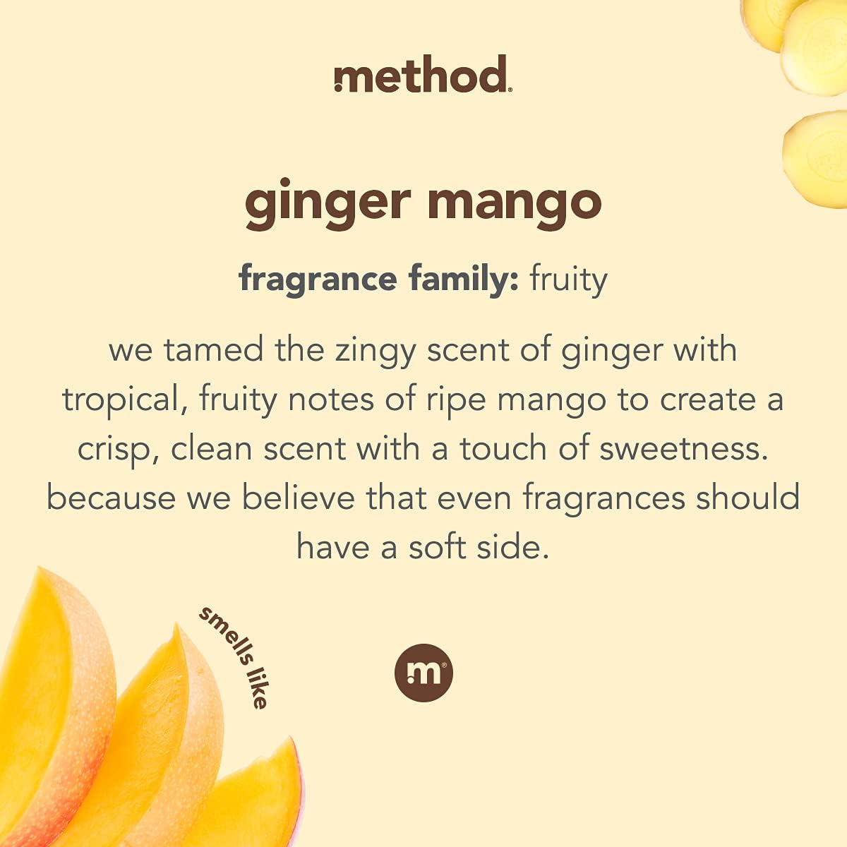 Method_Fabric_Softener;_Ginger_Mango;_53.5_Ounces;_45_Loads;_1_pack;_Packaging_May_Vary