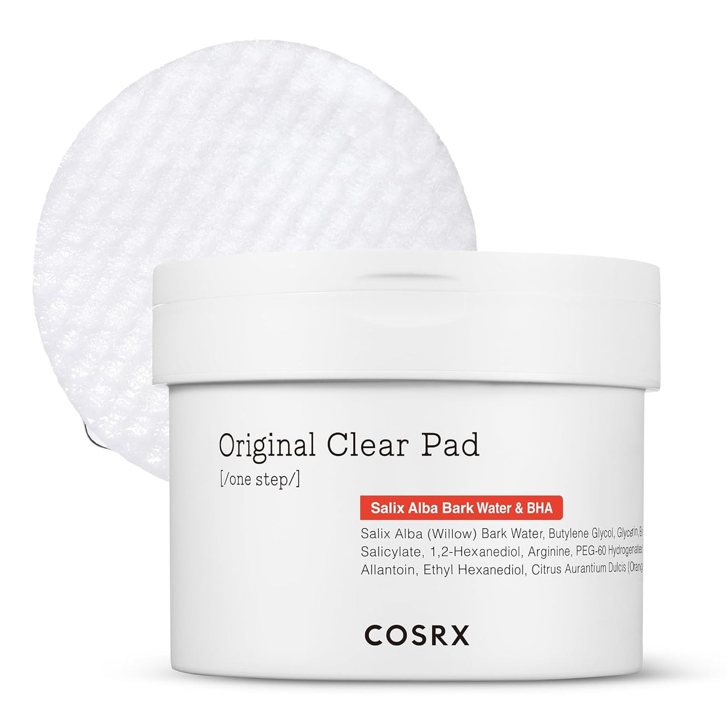 COSRX_BHA_Toner_Pads,_70_Sheets,_Exfoliating_Pads_for_Dead_Skin_&_Blackheads,_Minimize_Pores,_Prevent_Breakouts,_Improve_Skin_Texture,_Korean_Skin_Care