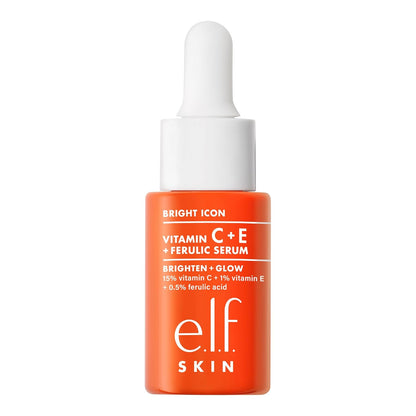 e.l.f._SKIN_Bright_Icon_Vitamin_C_+_E_+_Ferulic_Serum_Mini,_Brightening_&_Soothing_Face_Serum,_Helps_Even_Skin_Tone,_Vegan_&_Cruelty-Free,_0.5_fl_oz
