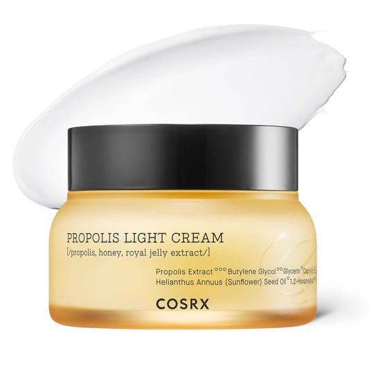 COSRX_Full_Fit_Propolis_Light_Cream,_2.19_Fl.oz_/_65ml,_Propolis_64.5%,_Hydrating_Daily_Day_and_Night_Moisturiser,_Korean_Skin_Care,_Not_Tested_on_Animals