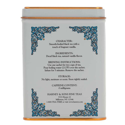 Harney_&_Sons_Tea_Decaffeinated,_Great_Present_Idea,_Vanilla_Comoro,_1.4_oz_Tin_(20_Sachets)