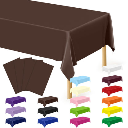 Brown - 4pcs 54x108 in