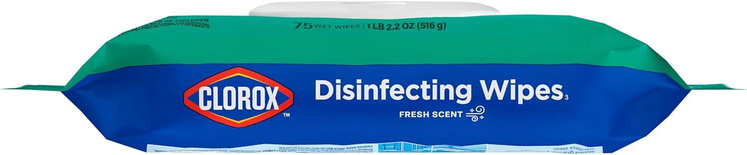 Clorox_Disinfecting_Wipes_Flex_Pack,_Bleach_Free,_Fresh_Scent,_75_Count,_Pack_of_3_(Pack_May_Vary)