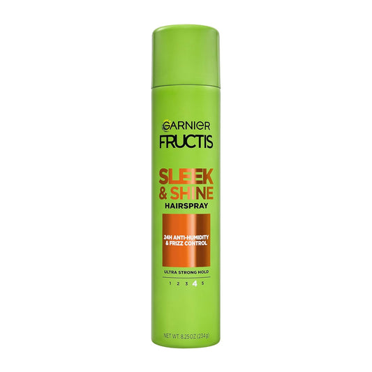 Garnier_Fructis_Style_Sleek_and_Shine_Anti-Humidity_Hairspray,_Ultra_Strong_Hold,_Frizz_Protection_8.25_Oz,_1_Count_(Packaging_May_Vary)