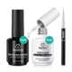 Clear Builder Gel and Glossy Top Coat