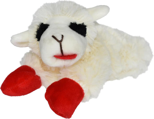 Multipet_Lamb_Chop_Dog_Plush_Toy_-_Squeaky_Toy_for_All_Dogs_-_Extra_Soft_Plush_-_Stuffed_Animal_Dog_Toy_for_Cuddling_&_Playing_-_Cute_Pet_Toy_(6",_Cream)