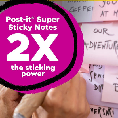 Post-it_100%_Recycled_Super_Sticky_Notes,_3_x_3_in,_Pastels,_5_Pads_|_School_Supplies_and_Office_Products,_2X_the_Sticking_Power