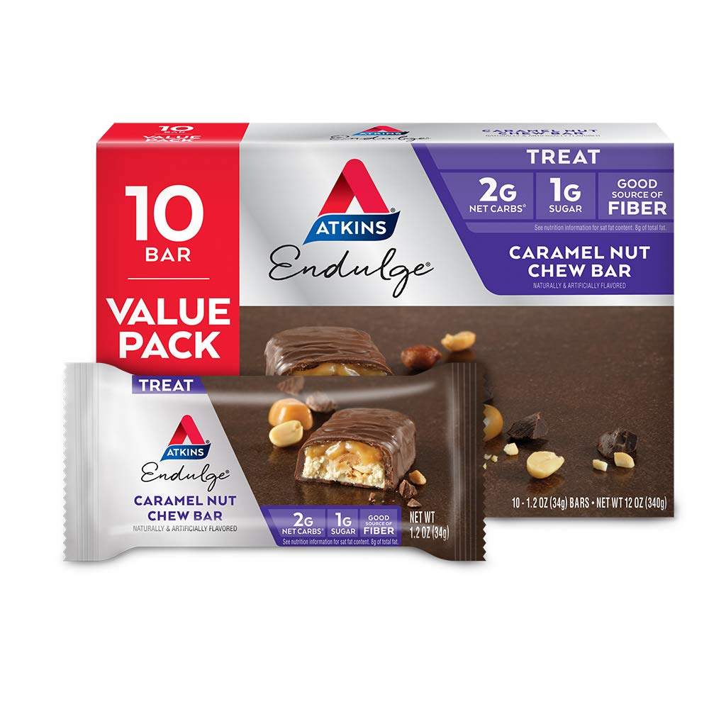 Atkins_Endulge_Caramel_Nut_Chew_Bar,_Low_Sugar_Snack,_Dessert_Bar,_High_Fiber_Bar_1g_Sugar,_10_Count