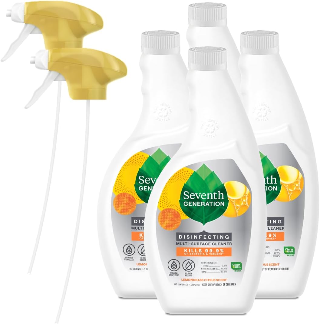 Seventh_Generation_Lemongrass_Citrus_Disinfecting_Multi-Surface_Cleaner_-_26_Oz,_Pack_of_4