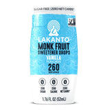 Lakanto Monk Fruit Extract Drops Liquid Sweetener - Zero Calorie, Zero Sugar, Keto Drink Sweetener, Sugar Substitute, On the Go, Tea, Coffee, Smoothies - Original 1.76 Fl Oz (Pack of 1)