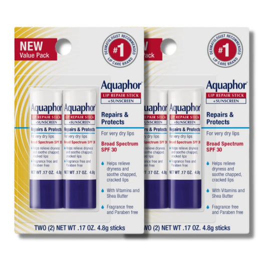Aquaphor_Lip_Repair_and_Protect_Stick_with_Sunscreen,_Broad_Spectrum_SPF_30_Sunscreen_Lip_Balm,_0.17_Oz_Stick,_Pack_of_4