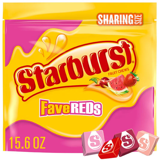 STARBURST_FaveREDS_Fruit_Chews_Candy,_Chewy_Candy,_15.6_oz_Sharing_Size_Bag