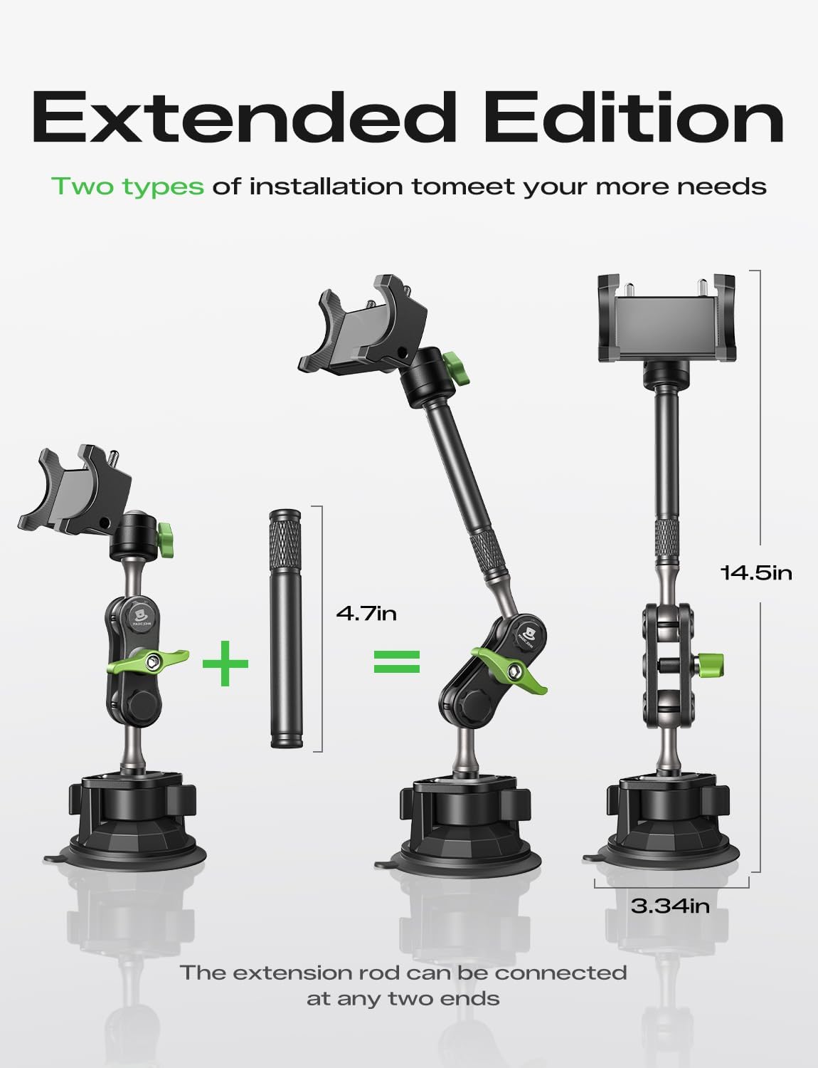 MAGIC_JOHN_Car_Phone_Holder,_Ultra-Durable_Mteal_Phone_Holders_for_Your_Car,_360°_Rotation_Cell_Phone_Car_Mount_for_Windshield,_Suction_Cup_Car_Phone_Mount_for_iPhone_Samsung_All_Smartphone