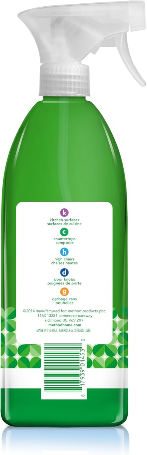Method_Antibacterial_All-Purpose_Cleaner_Spray,_Bamboo,_Kills_99.9%_of_Household_Germs,_28_Fl_Oz_(Pack_of_4)