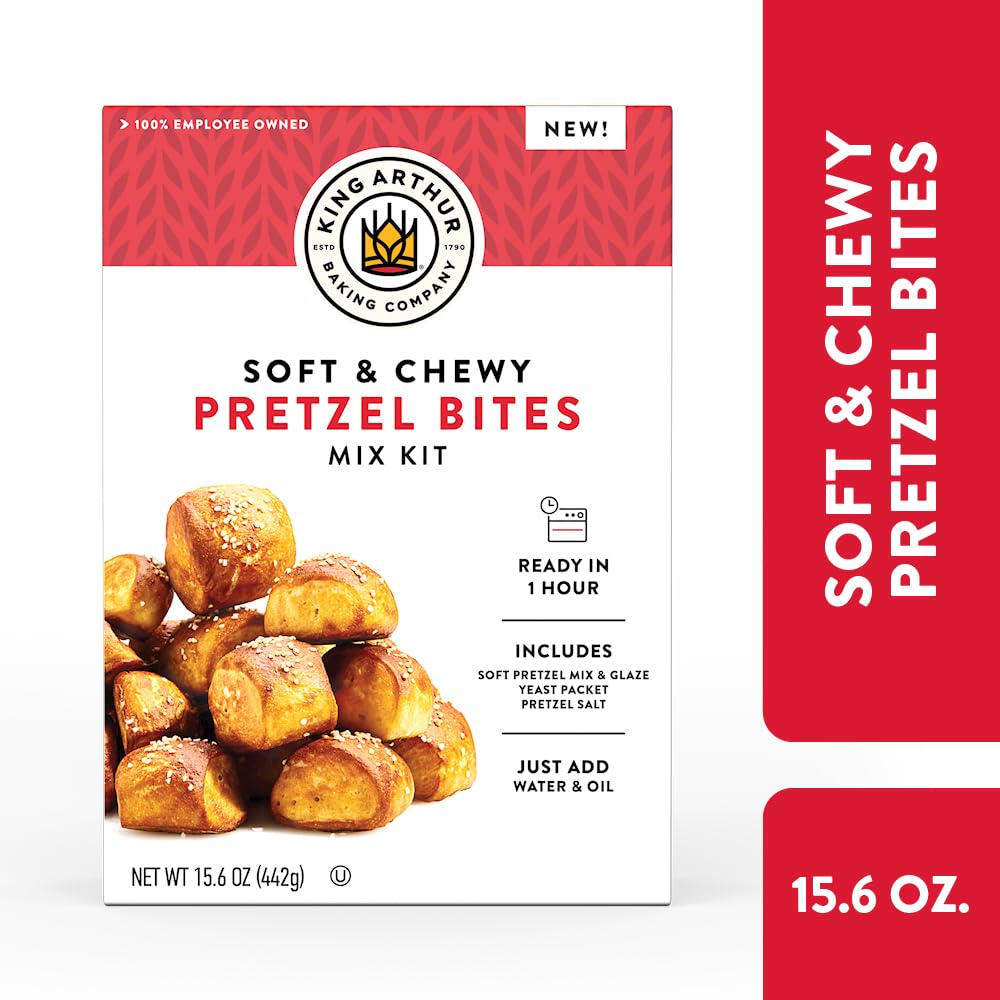 King_Arthur_Baking_Company_Soft_&_Chewy_Pretzel_Bites_Mix_Kit_15.6_oz.,_Baking_Mix_-_Ready_in_1_hour