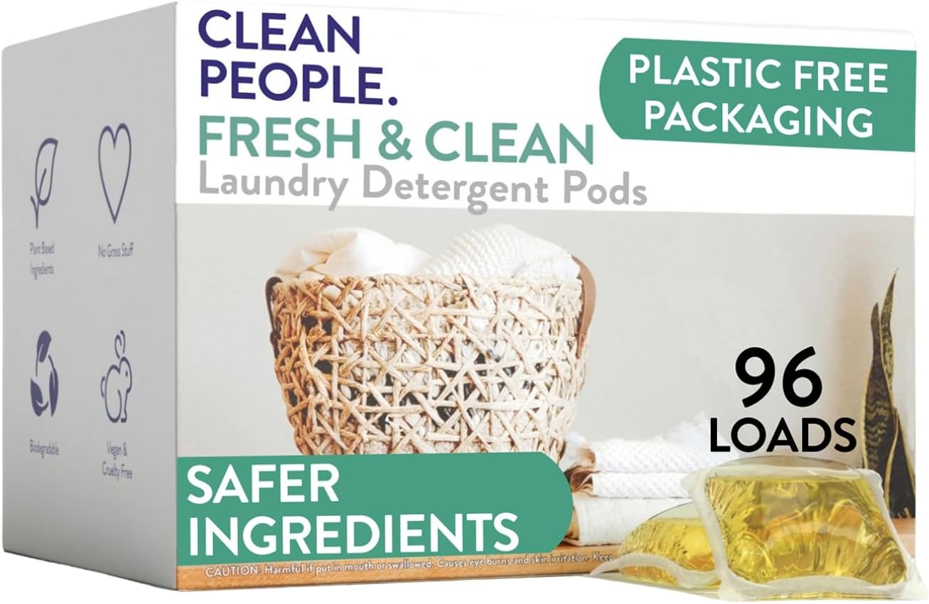 The_Clean_People_Laundry_Detergent_Pods_-_Hypoallergenic_Laundry_Pods_-_Ultra_Concentrated,_Recyclable_Packaging,_Stain_Fighting_-_Fresh_Scent,_96_Pack