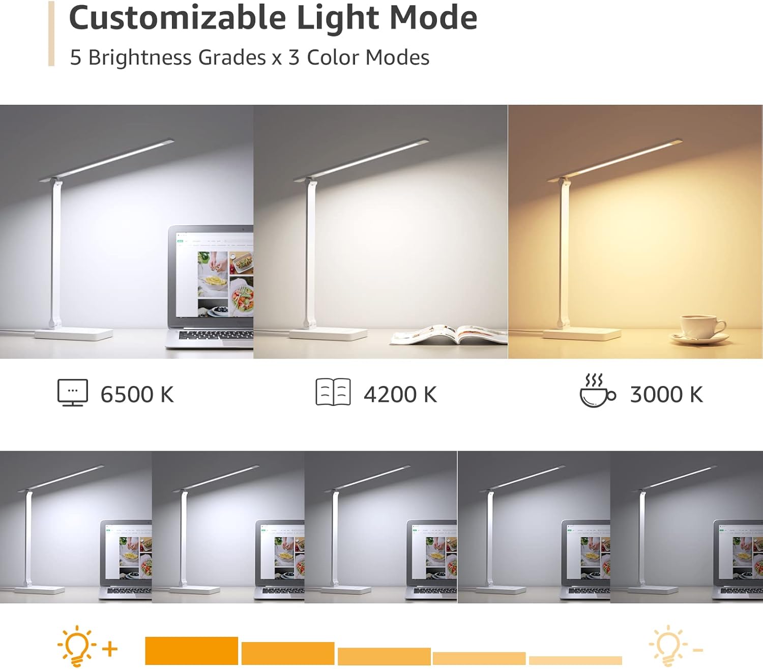 Lepro_LED_Desk_Lamp_with_USB_Charging_Port,_700LM_Dimmable_Home_Office_Touch_Control_Reading_Table_Lamp,5_Color_Modes_with_5_Brightness_Level,_Dorm_Room_Essentials,_Task_Lamp,_Sewing,_Crafting,_White