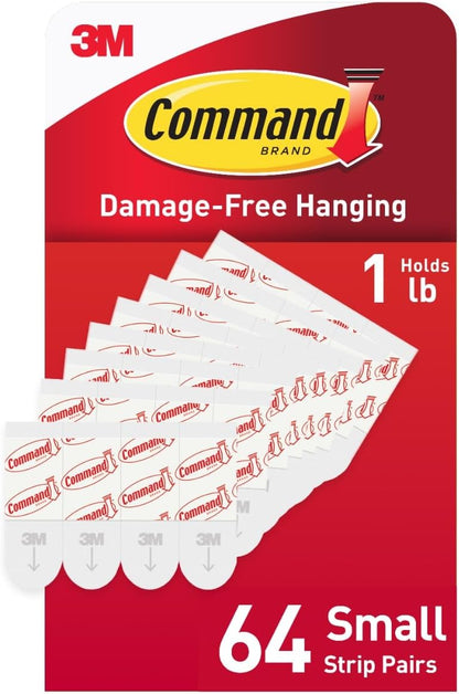 Command_Indoor_Small_Replacement_Strips,_64_Strips,_Damage-Free_Wall_Hanging,_Re-Hang_Small_Hooks_for_Home_and_Wall_Decor,_Holds_up_to_1_lb,_White_Adhesive