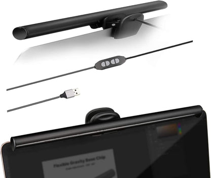 CATPOWER_Portable_Laptop_Monitor_Light_Bar_with_USB_Connection,_e-Reading_LED_Task_Lamp,_3_Color_Temperature_Settings,_10_Levels_of_Brightness_Adjustment,_No_Glare_on_The_Screen,_Saves_Space