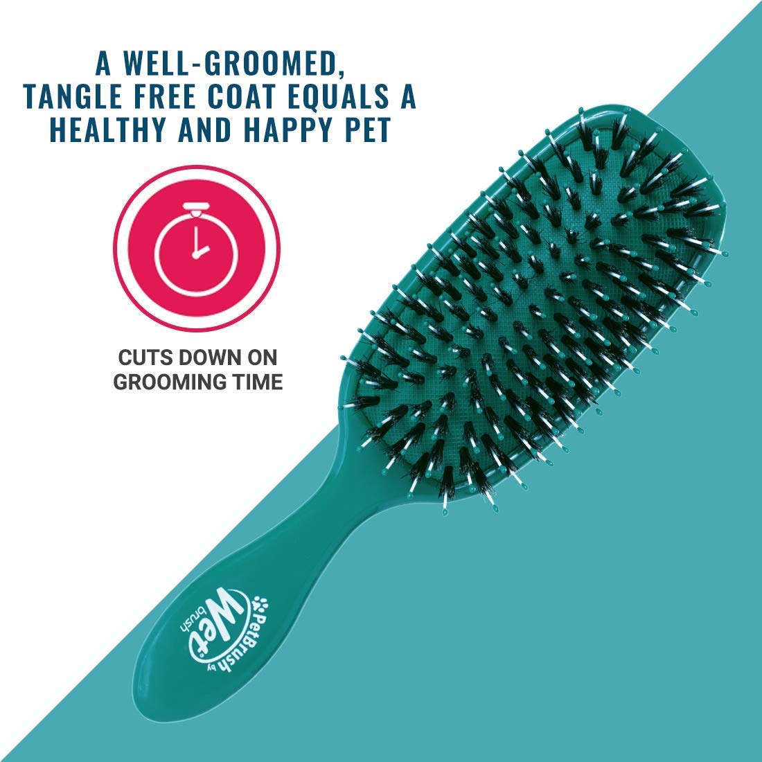 Wet_Brush_Pet_Hair_Brush,_Smooth,_Shiny_Fur,_Dog_and_Cat_Hairbrush,_De-Shedding_Comb_&_Dematting_Tool_for_Grooming_Long_or_Short-Haired_Dogs,_Tangle-Free_for_Less_Pulling_&_Tugging,_Teal