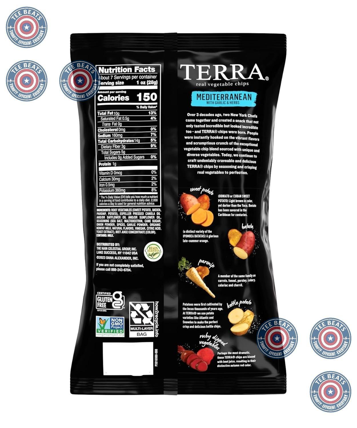 Terra_Vegetable_Chips,_Mediterranean_Garlic_&_Herbs_6.8_Oz_Snack_Potato