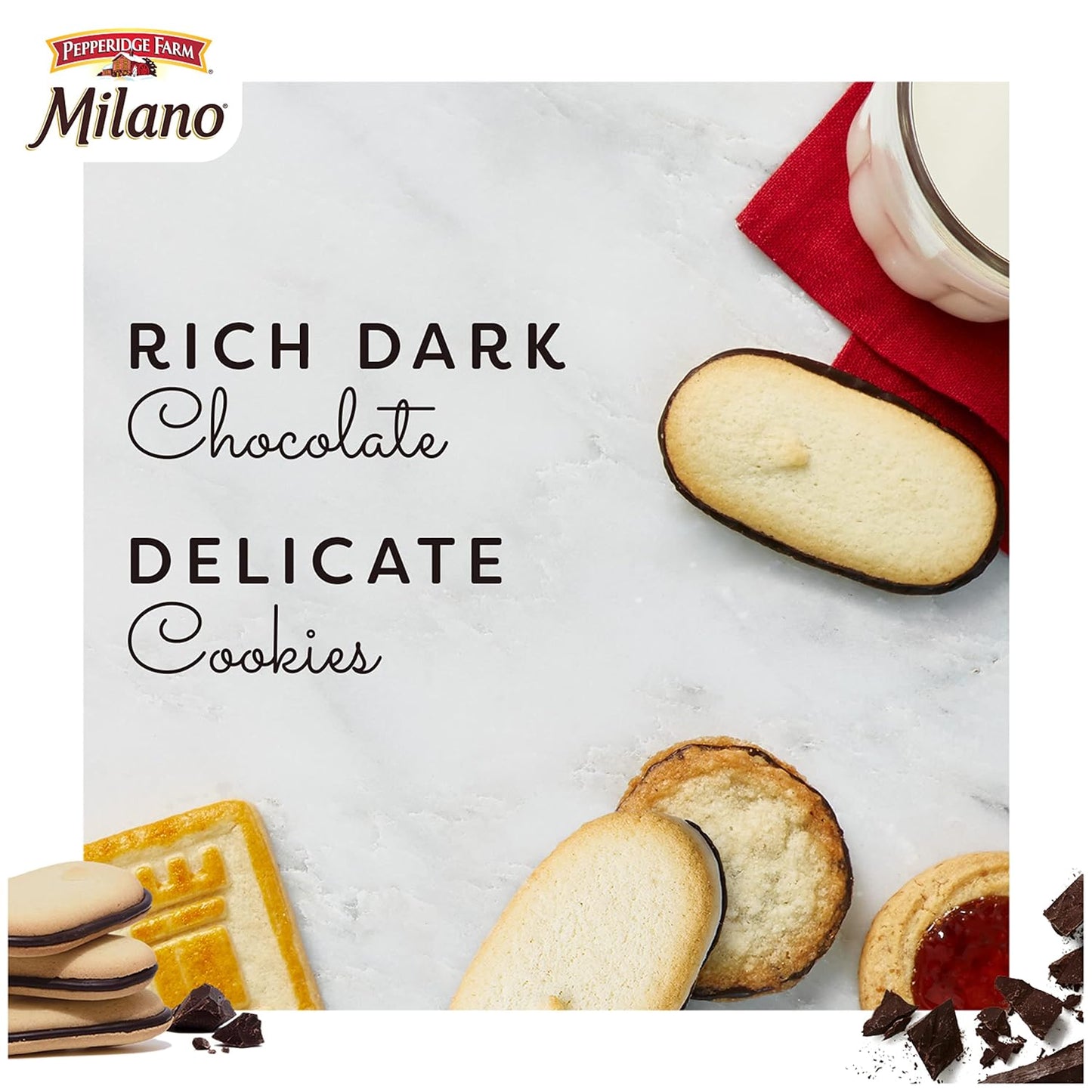 Pepperidge_Farm_Milano_Cookies,_Dark_Chocolate,_20_Packs,_2_Cookies_per_Pack