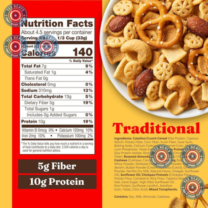 Catalina_Crunch_Protein_Snack_Mix_-_10g_Protein,_1g_Sugar_per_Serving_-_Good_Source_of_Fiber,_Keto,_Gluten_Free_-_Traditional,_5.25_Ounce_Bag_(Pack_of_1)