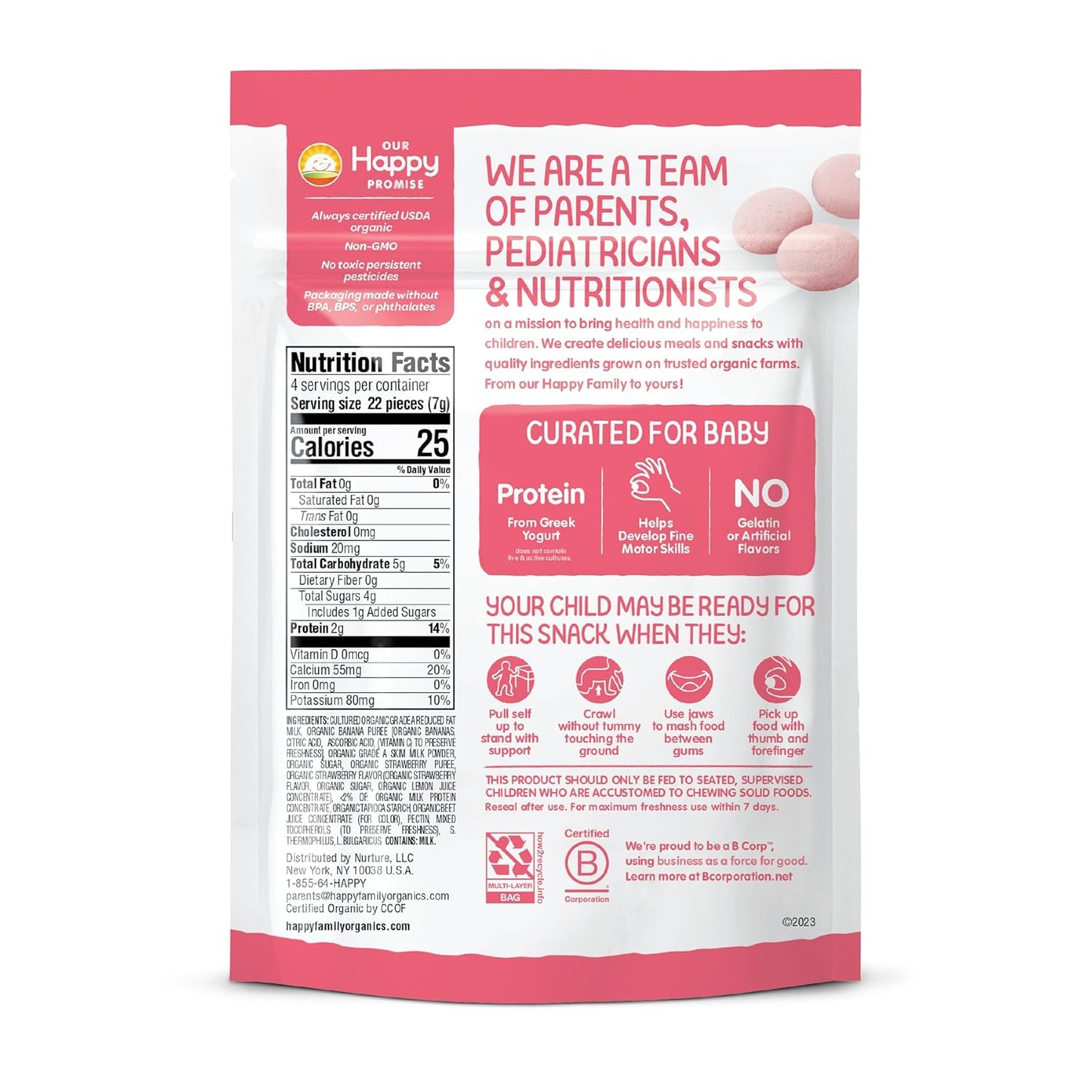 Happy_Baby_Organics_Greek_Yogis_Freeze-Dried_Yogurt_and_Fruit_Snacks,_Strawberry_Banana,_1_Ounce_(Pack_of_1)_packaging_may_vary