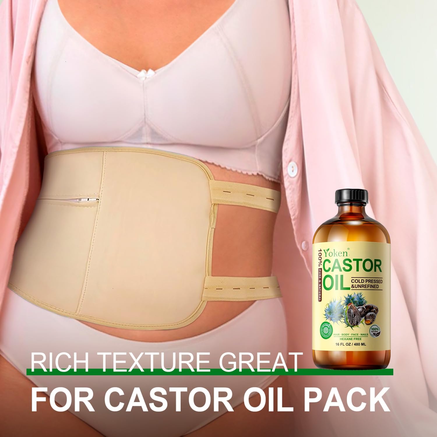 Yoken_Pure_Castor_Oil_Glass_Bottle_16_fl_oz_Natural_Cold_Pressed_Castor_oil_for_Face,_Body,_Hair,_Eyelashes_-_Hexane_Free,_Unrefined,Virgin,_Rich_Fatty_Acids_for_Castor_Oil_Pack_Skin_Moisturizer