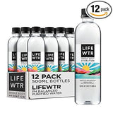 Premium Purified Water, pH Balanced with Electrolytes, 100% recycled plastic bottles, 33.8 Fl Oz, 1L
