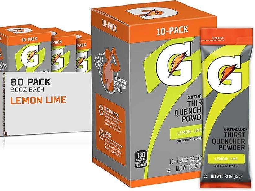 Gatorade_Thirst_Quencher_Powder_1.23oz_Packets_Lemon-Lime_10-Pack_Instant_Hydration_for_Athletes_20oz_Per_Pack_130_Calories