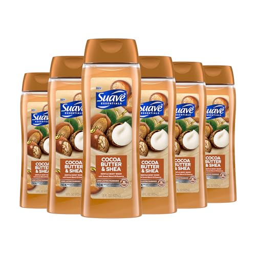 Suave_Moisturizing_Body_Wash,_Cocoa_Butter_and_Shea_with_Vitamin_E_Extract,_No_Parabens,_No_Phtahaltes,_18_Oz_Pack_of_6