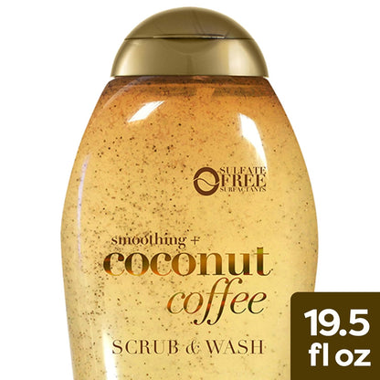 Smoothing_+_Coconut_Coffee_Exfoliating_Body_Scrub_with_Arabica_Coffee_&_Coconut_Oil,_Moisturizing_Body_Wash_for_Dry_Skin,_Paraben-Free_with_Sulfate-Free_Surfactants,_19.5_Fl_Oz