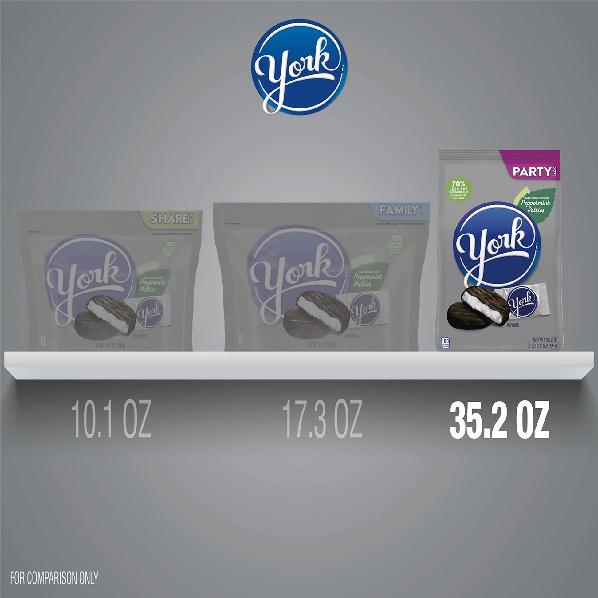 YORK_Dark_Chocolate_Peppermint_Patties,_Halloween_Candy_Party_Pack,_35.2_oz