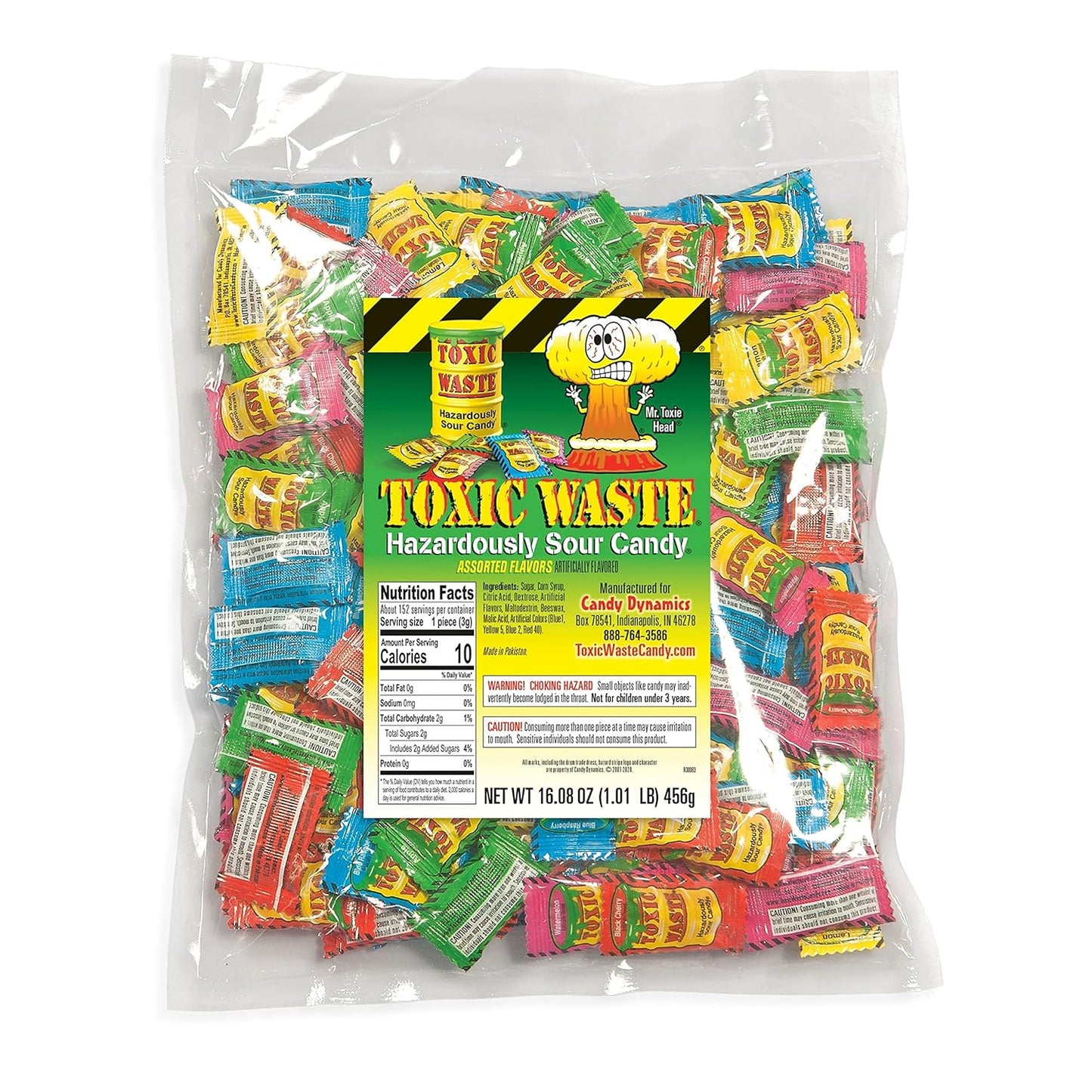 1_Pound_Bag_Assortment_of_Toxic_Waste_Sour_Candy_-_5_Flavors:_Apple,_Watermelon,_Lemon,_Blue_Raspberry,_and_Black_Cherry