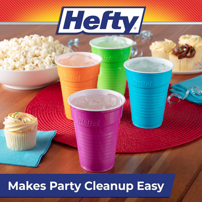 Hefty_Party_On_Disposable_Plastic_Cups,_Assorted,_18_OZ_-_54_Count,_16_Ounce_100_Count