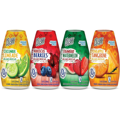 Klass_Aguas_Frescas_Water_Enhancers_Variety_Pack/_Hibiscus_Berries/_Cucumber/_Strawberry_Watermelon/_Pineapple_1.62_ounces