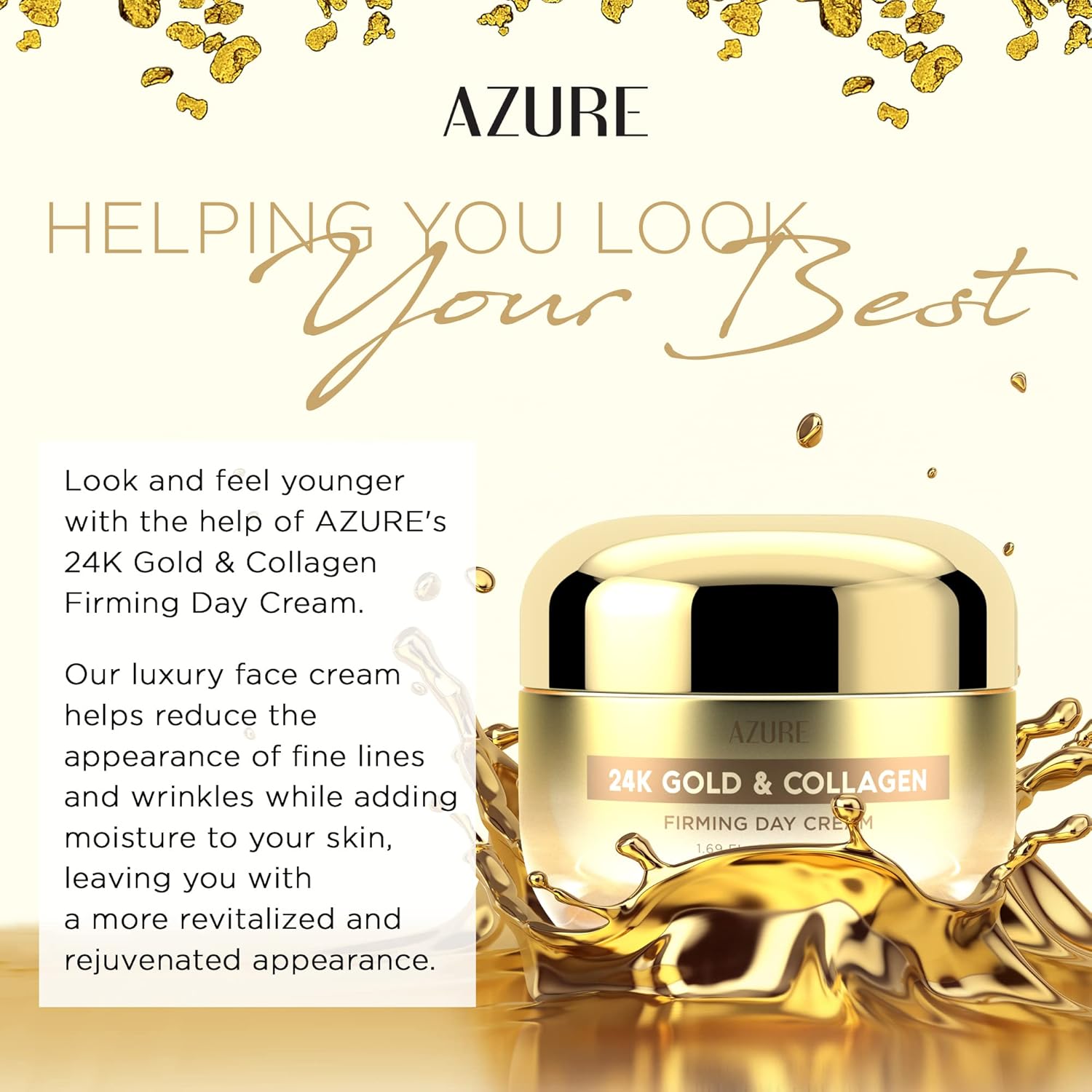 AZURE_24K_Gold_&_Collagen_Firming_Day_Cream_-_Moisturizing,_Illuminating_&_Lifting_for_Facial_Skincare,_Reduces_Wrinkles_&_Fine_Lines