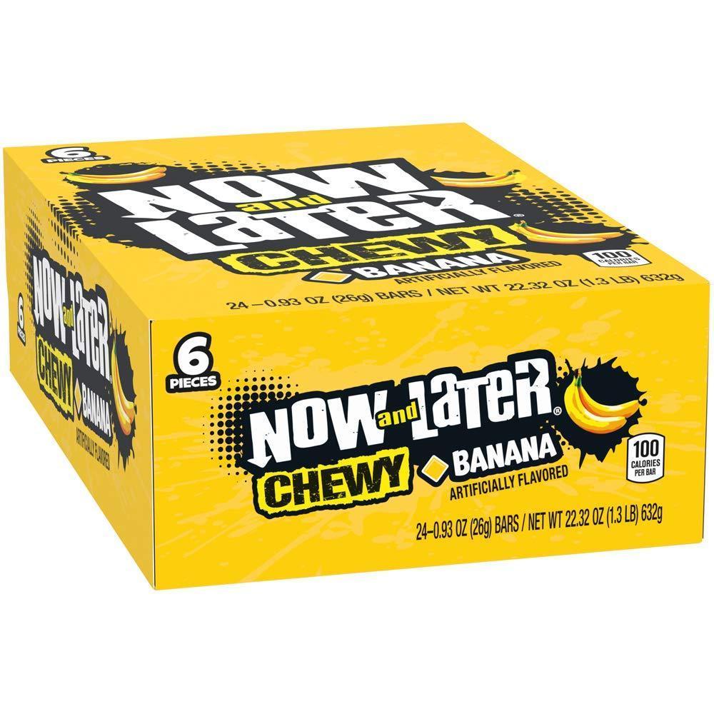 Now_and_Later_Chewy_Candy,_Banana_Flavor,_0.93_Ounce_Bars_(Pack_of_24)