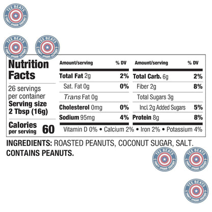 PBfit_15_Ounce_Classic_Peanut_Butter_Powder,_Powdered_Spread_From_Real_Roasted_Peanuts,_8g_of_Protein_8%_DV,_Gluten-Free,_60_calories,_87%_less_fat_(Pack_1)
