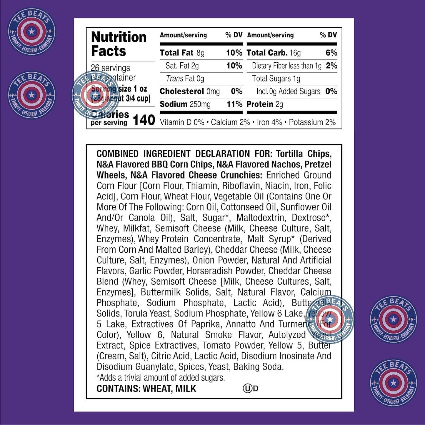 Utz_Party_Mix_-_26_Ounce_Barrel_Tasty_Snack_Includes_Corn/Nacho_Tortillas,_Pretzels,_BBQ_Corn_Chips_and_Cheese_Curls,_Easy_Quick_Snacks,_Cholesterol_Free_Trans-Fat