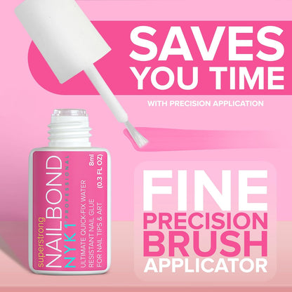 Super_Strong_Glue_For_Nail_Tips,_Acrylic_and_Press_On,_8ml,_NYK1_Nail_Bond_Brush_On_Nail_Art_Nail_Care_Nail_Polish_Polish_Nail_Glue_Manicure_Cosmetic_Cutics